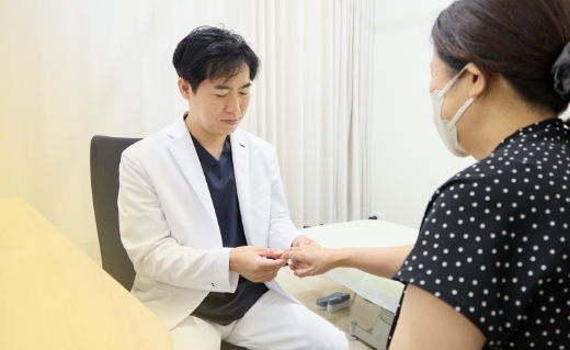 丁寧なヒアリングとオーダーメイド治療