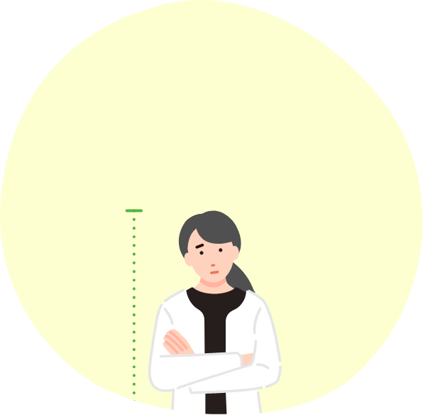 背が縮んだと感じる