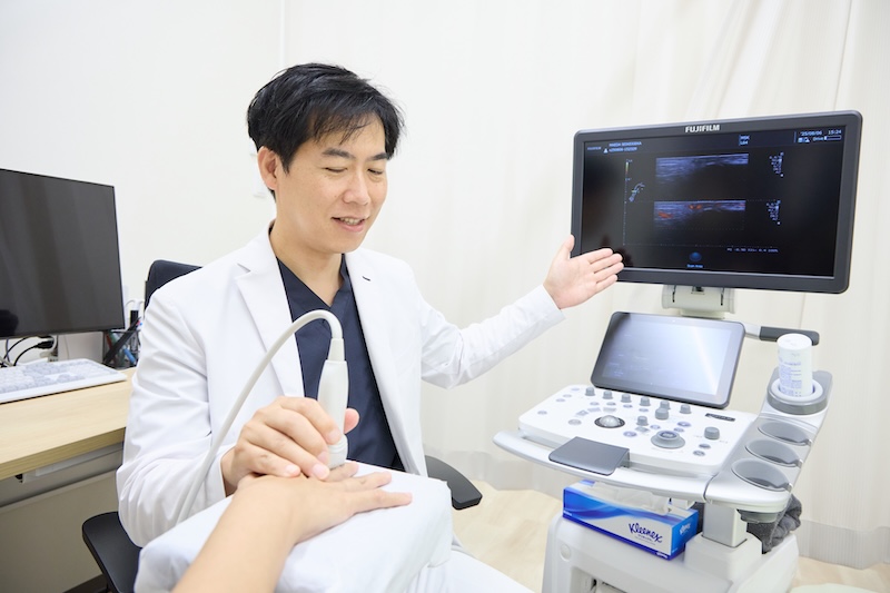 血液検査と超音波（エコー）検査による早期診断